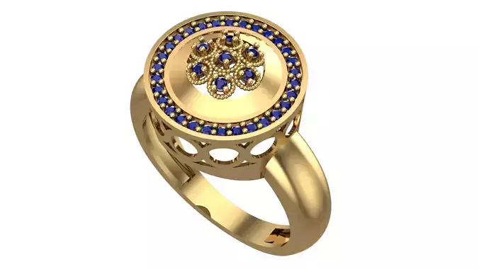 NEW RING COLLECTION WITH STONE-MR11-