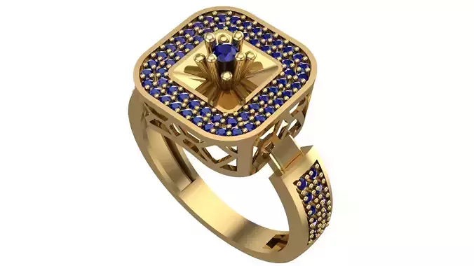 NEW RING COLLECTION WITH STONE-MR12-