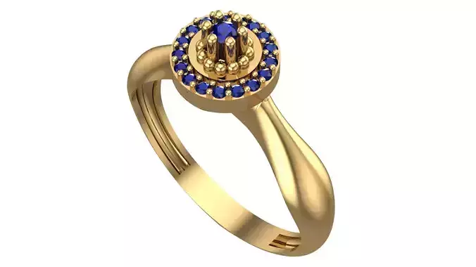 NEW RING COLLECTION WITH STONE-MR13-