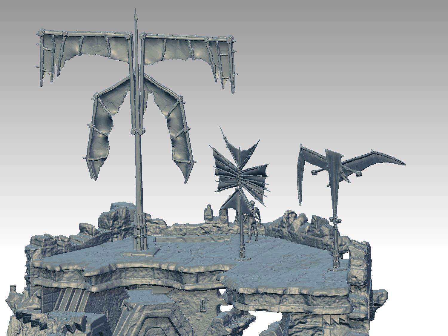 RAVENHILL SIGNALS PACK - COMMAND THE BATTLE 3D print model_1