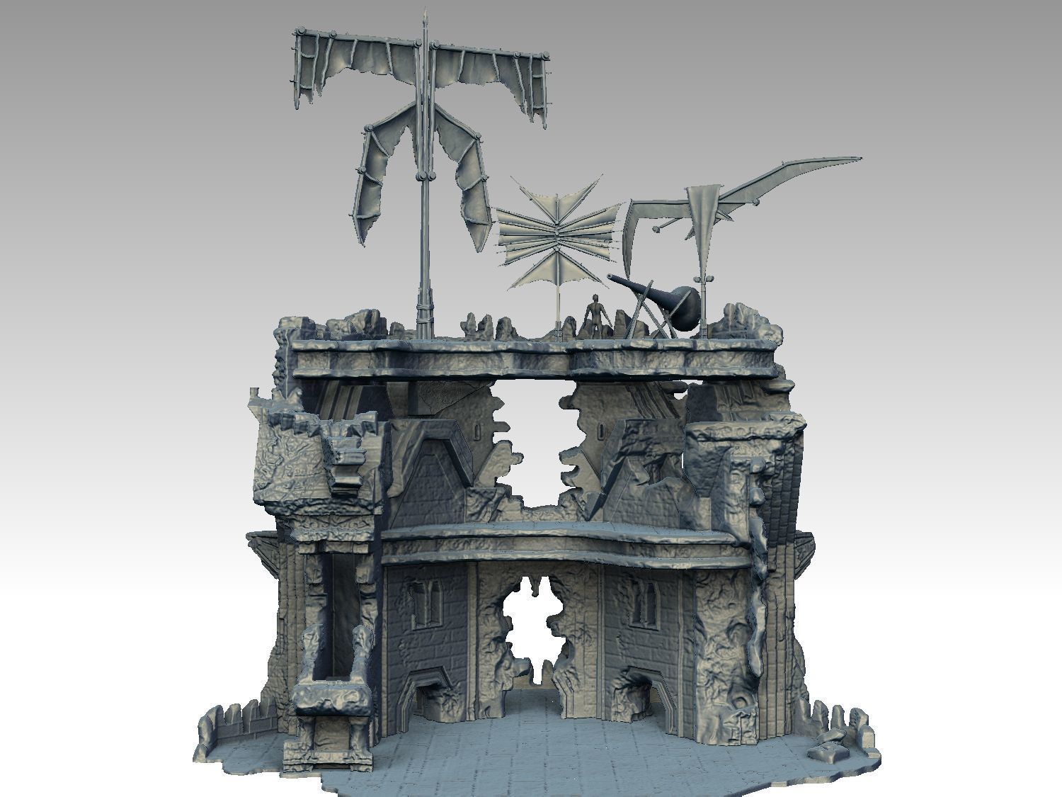 RAVENHILL SIGNALS PACK - COMMAND THE BATTLE 3D print model_5