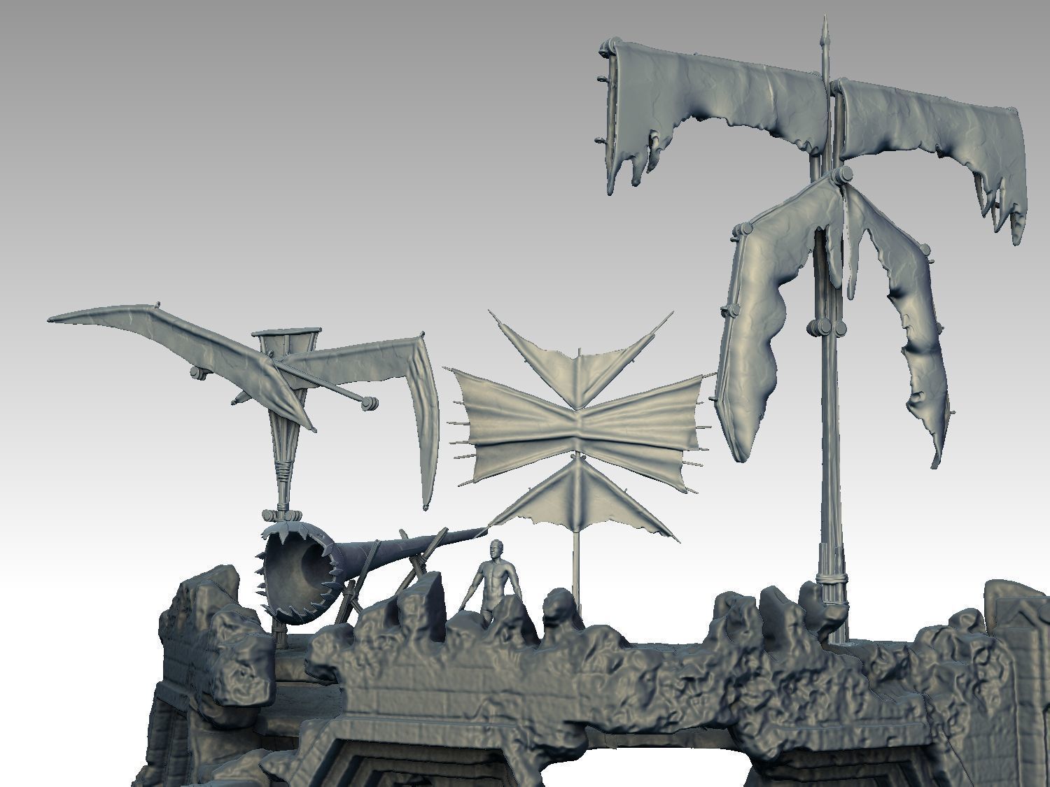RAVENHILL SIGNALS PACK - COMMAND THE BATTLE 3D print model_20