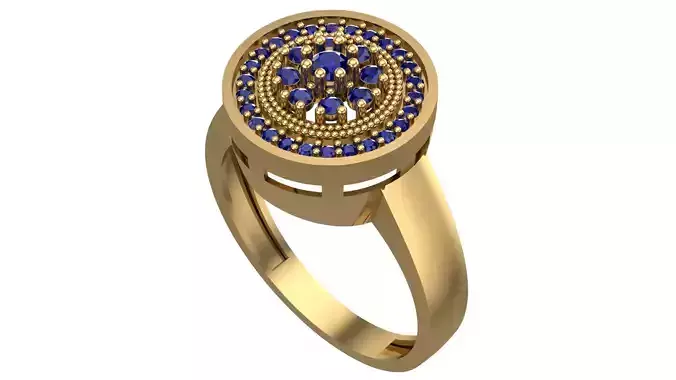 NEW RING COLLECTION WITH STONE-MR16-