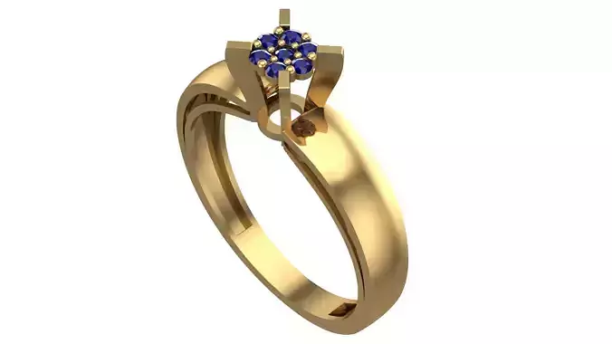 NEW RING COLLECTION WITH STONE-MR17-