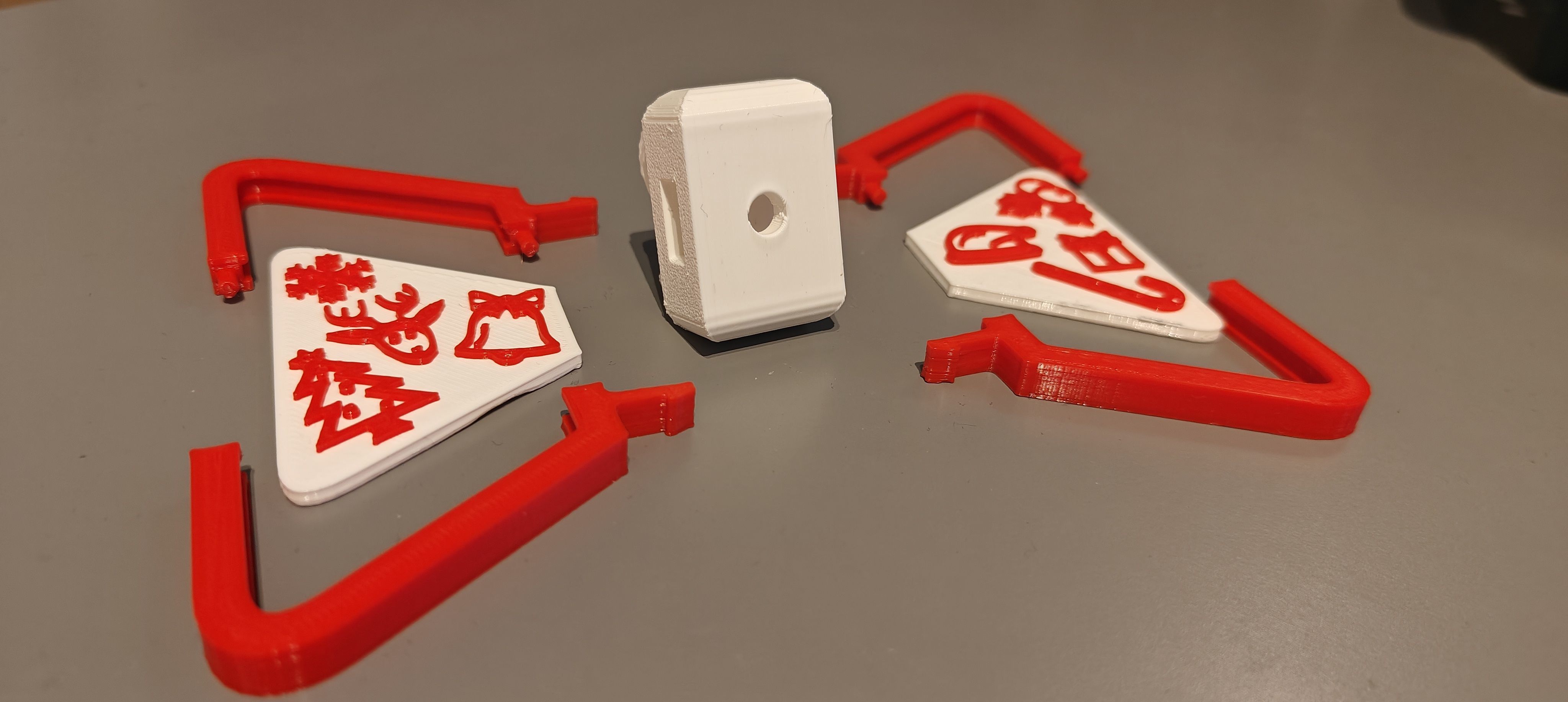 Christmas Bow Tie - Modular 3D-print Plug and Play 3D print model_2