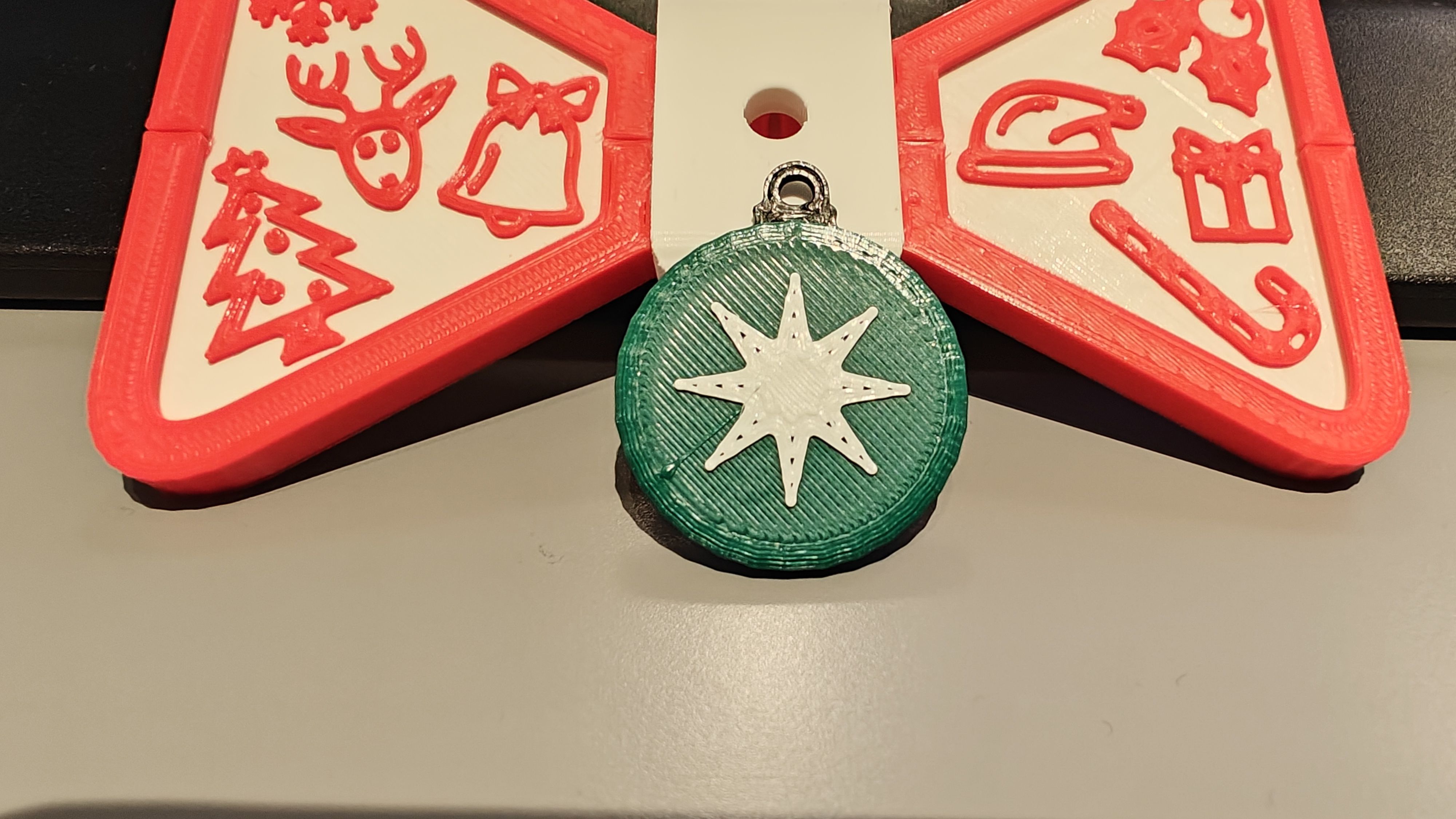 Christmas Bow Tie - Modular 3D-print Plug and Play 3D print model_6