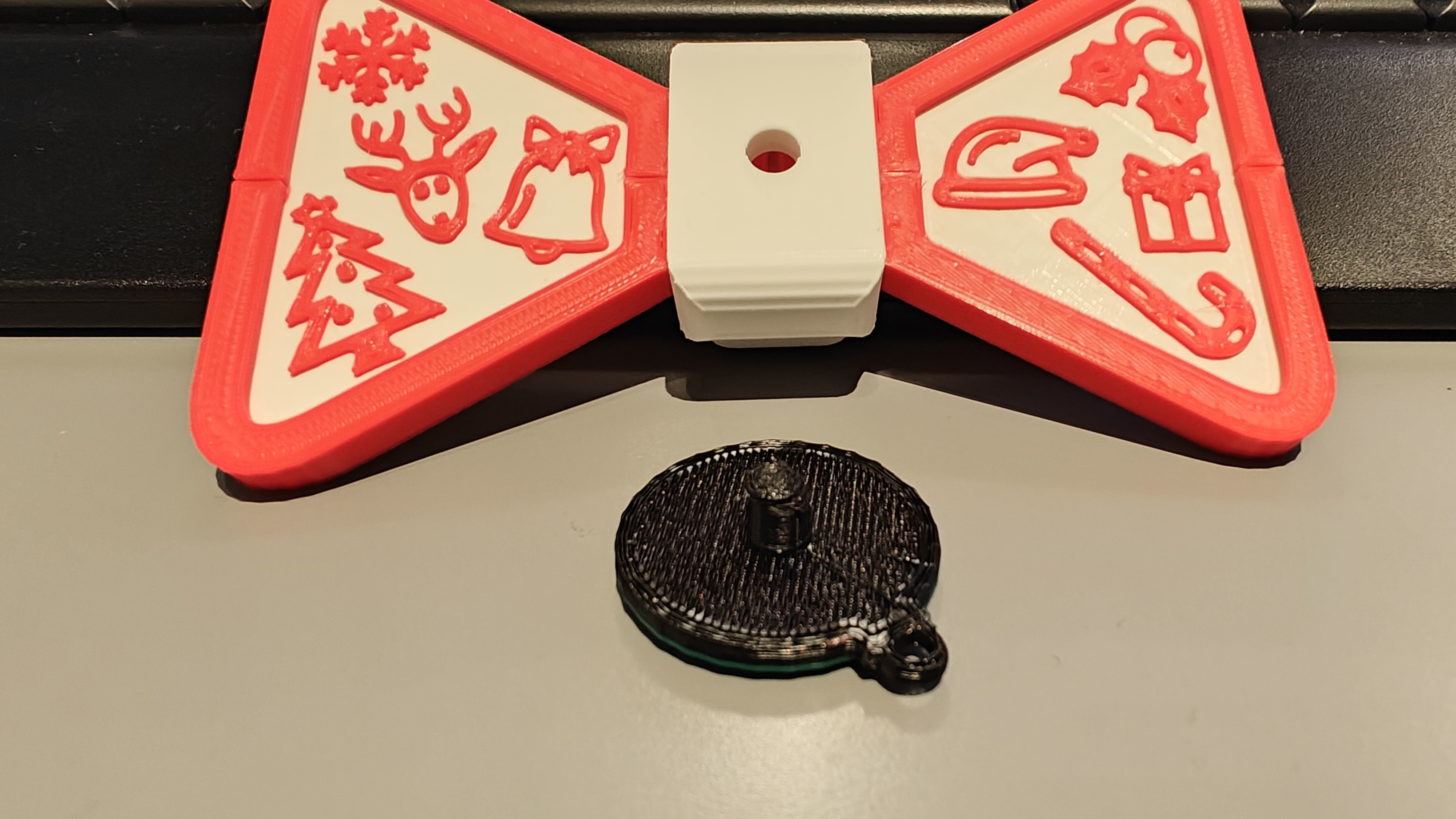 Christmas Bow Tie - Modular 3D-print Plug and Play 3D print model_7