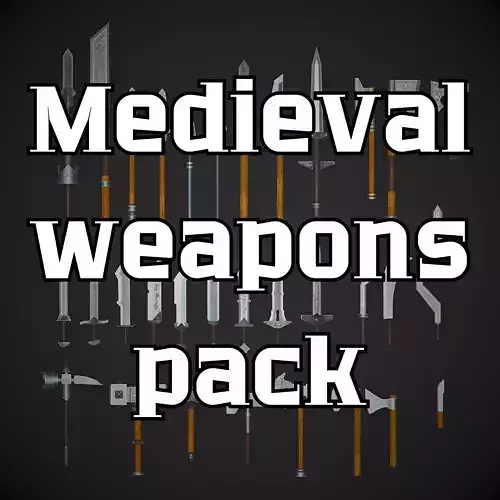 Medieval weapons pack