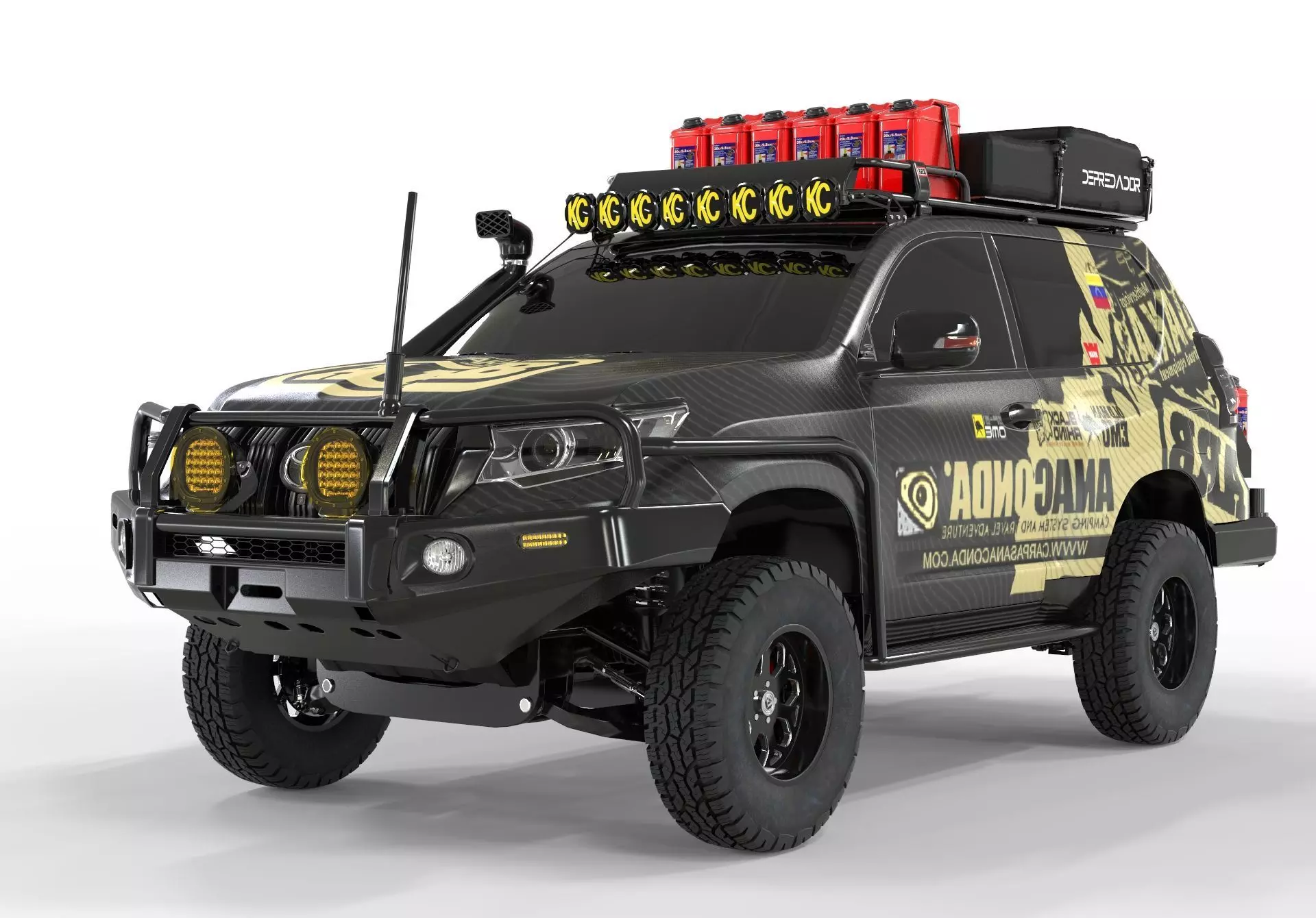 Toyota Prado 2018 ARB 3D model
