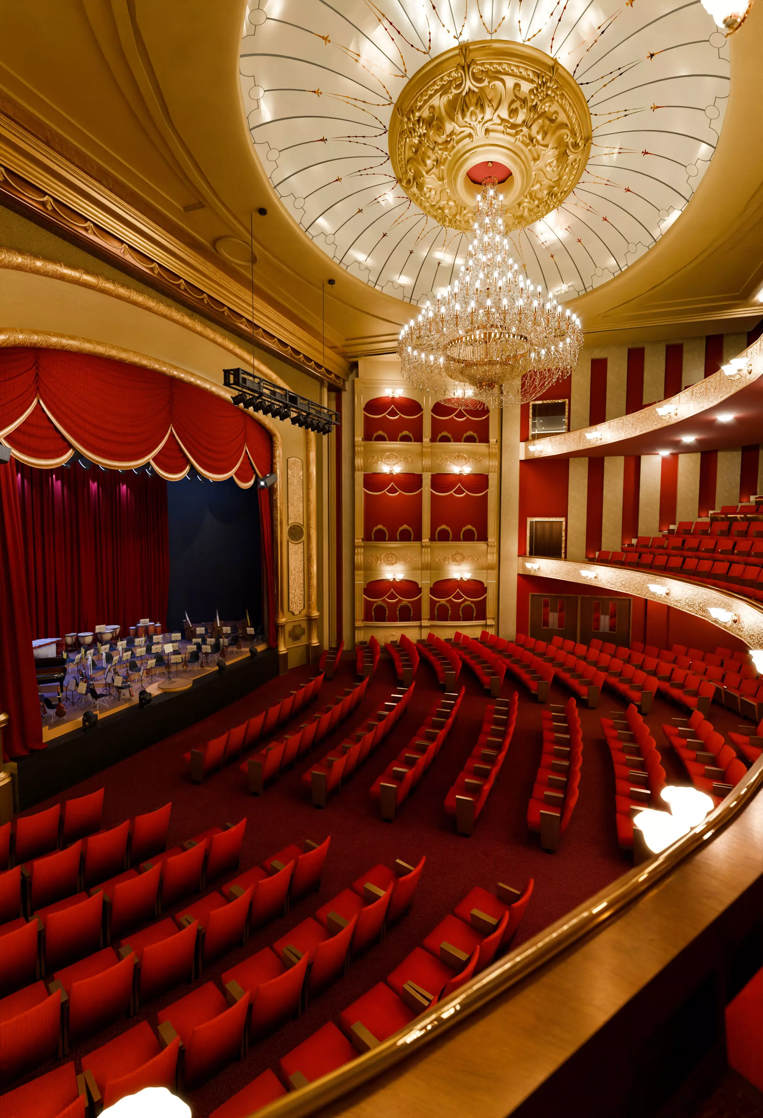 Eastman Theater 3D model