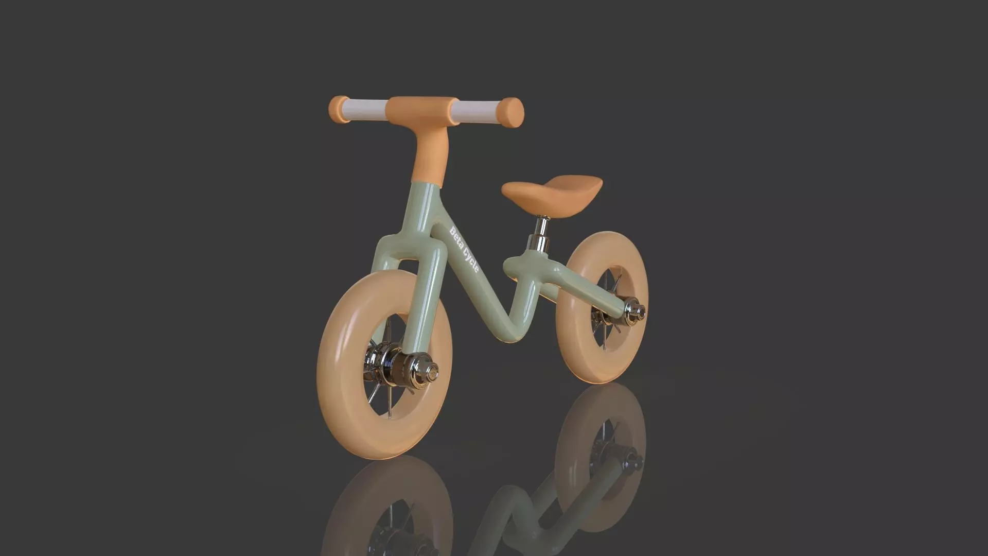 Children Tricycle Bike - 1 - Textured 3D model