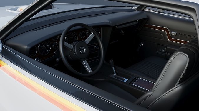 Pontiac Can Am 1977 3D print model 7