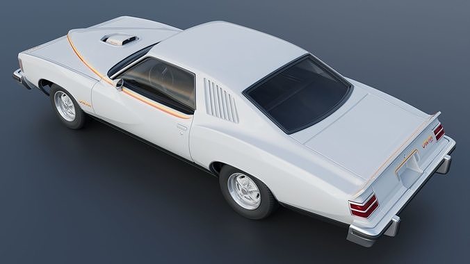 Pontiac Can Am 1977 3D print model 6