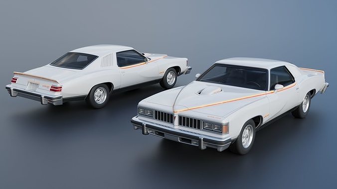 Pontiac Can Am 1977 3D print model 2