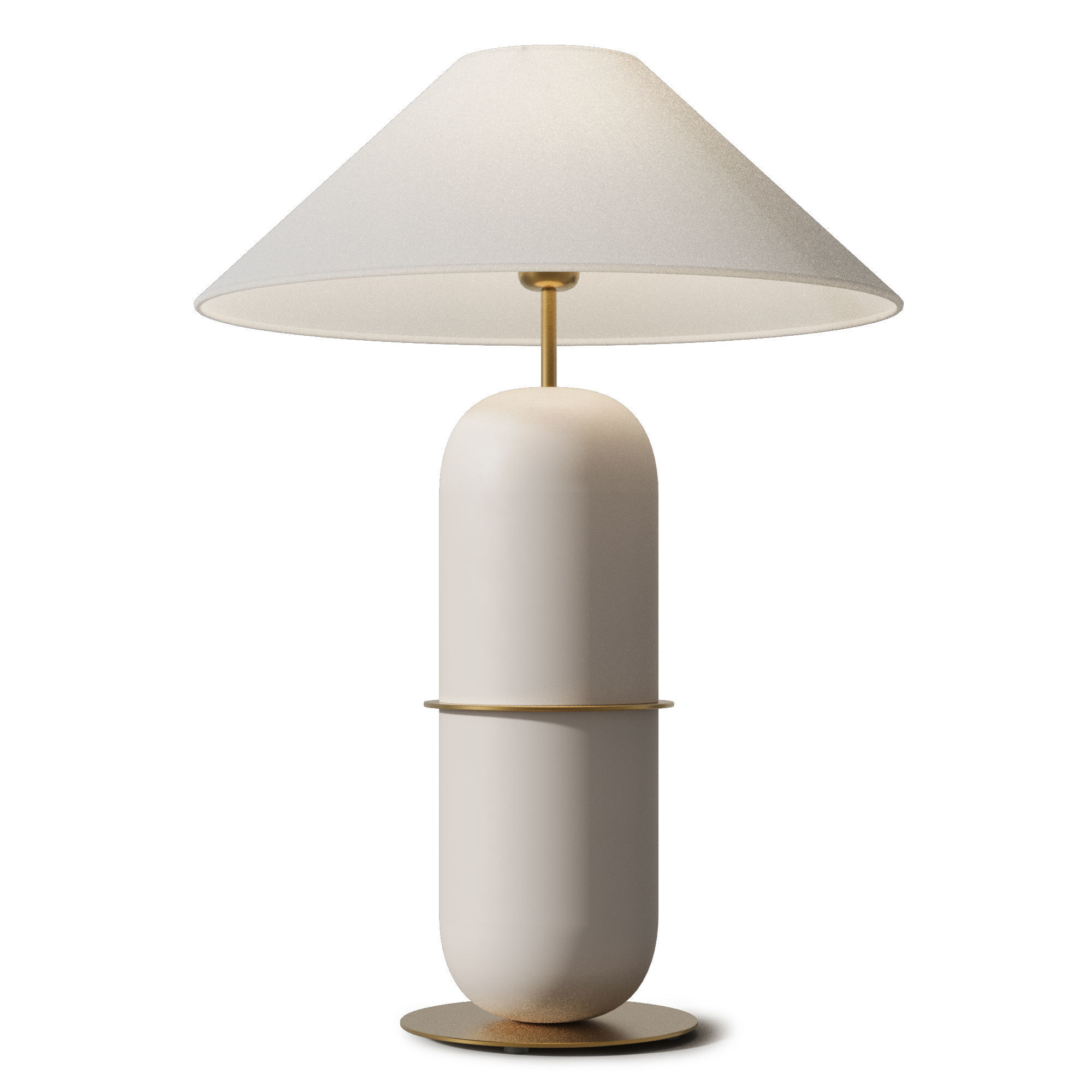 Table lamp Aromas Agra 3D model_3