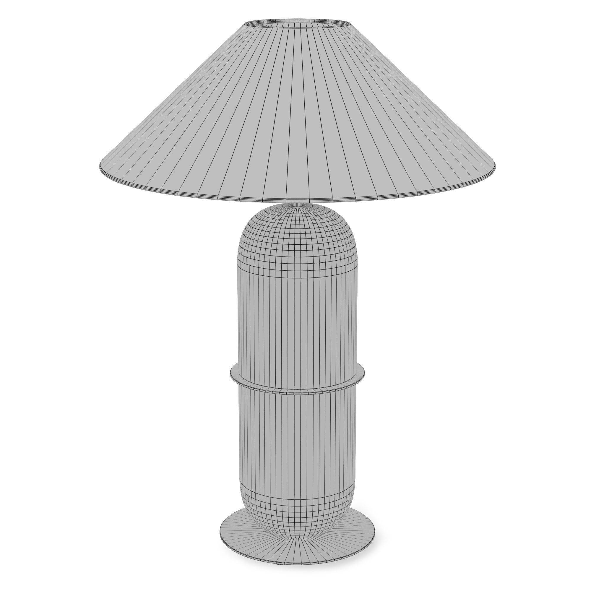Table lamp Aromas Agra 3D model_4