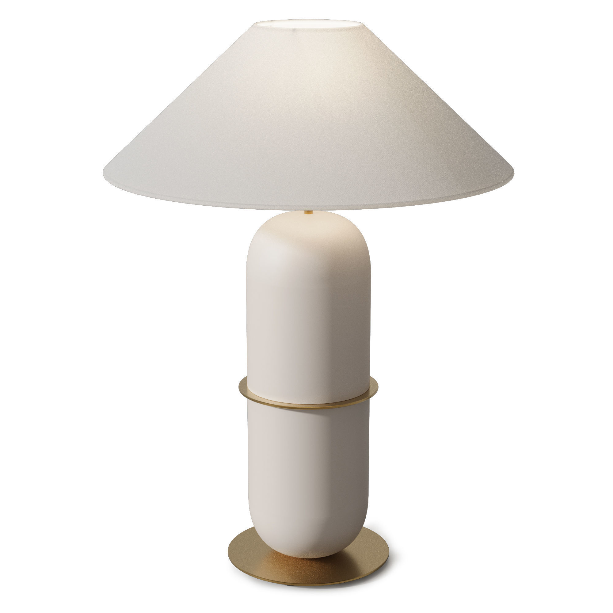 Table lamp Aromas Agra 3D model_2