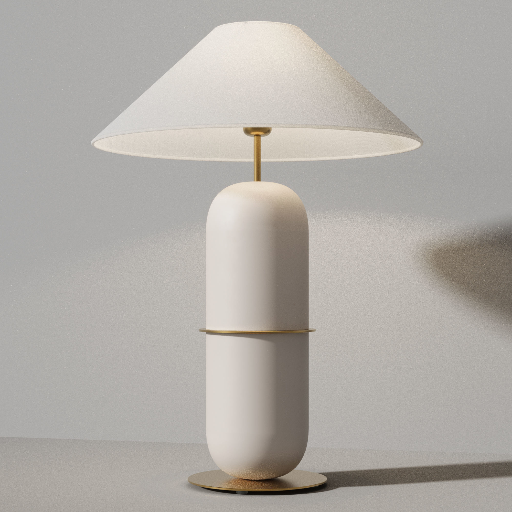 Table lamp Aromas Agra 3D model_7