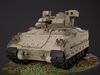 Lowpoly M2A3 Bradley Fighting Vehicle Low-poly 3D model_1