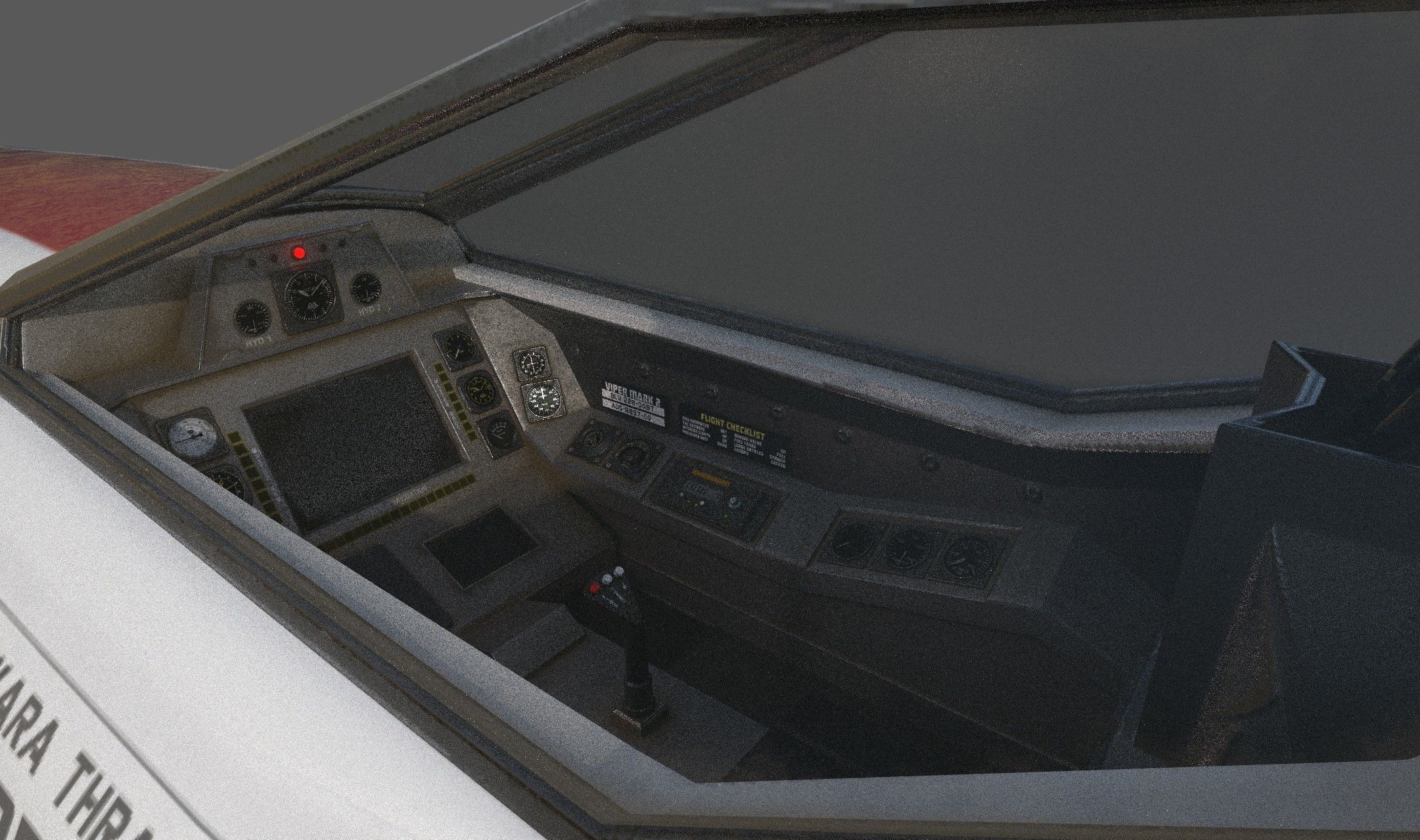 Viper Mk2 fan art Low-poly 3D model_6