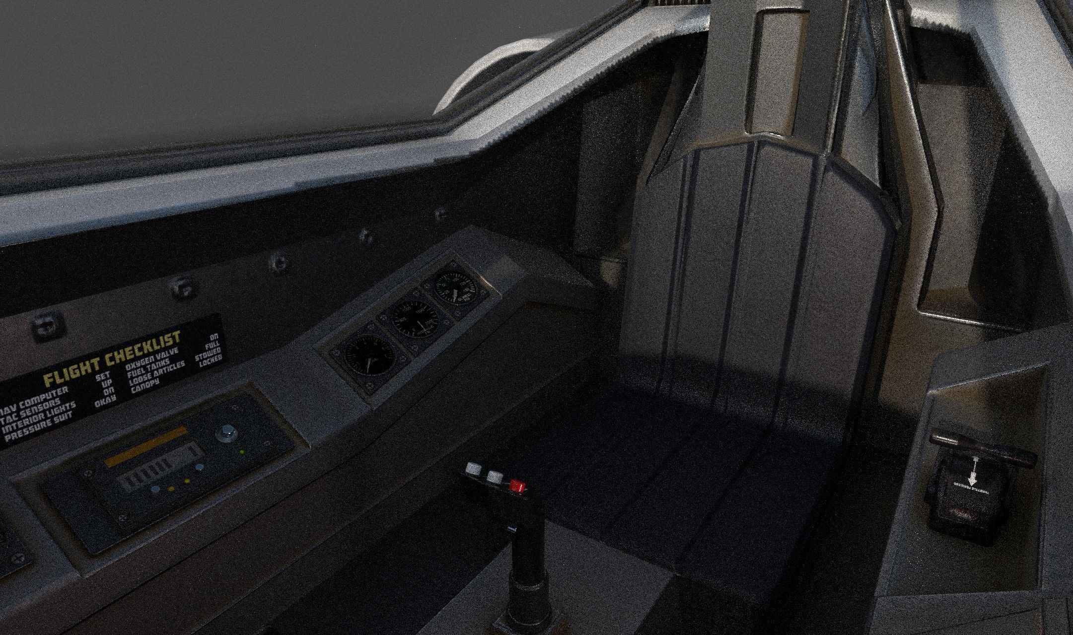 Viper Mk2 fan art Low-poly 3D model_7