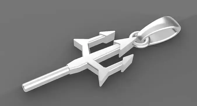 Trident pendant