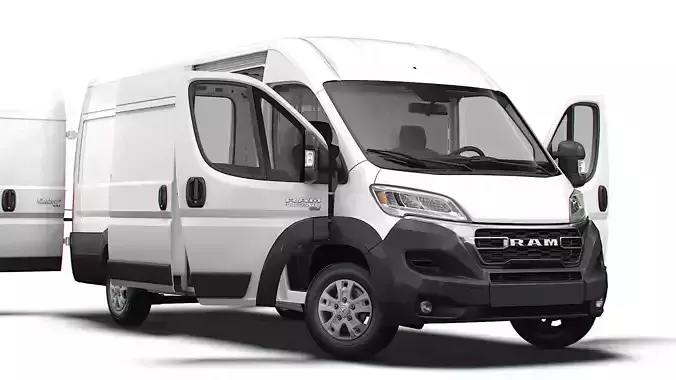 RAM Promaster e Van L4H2 HQ Interior 2025