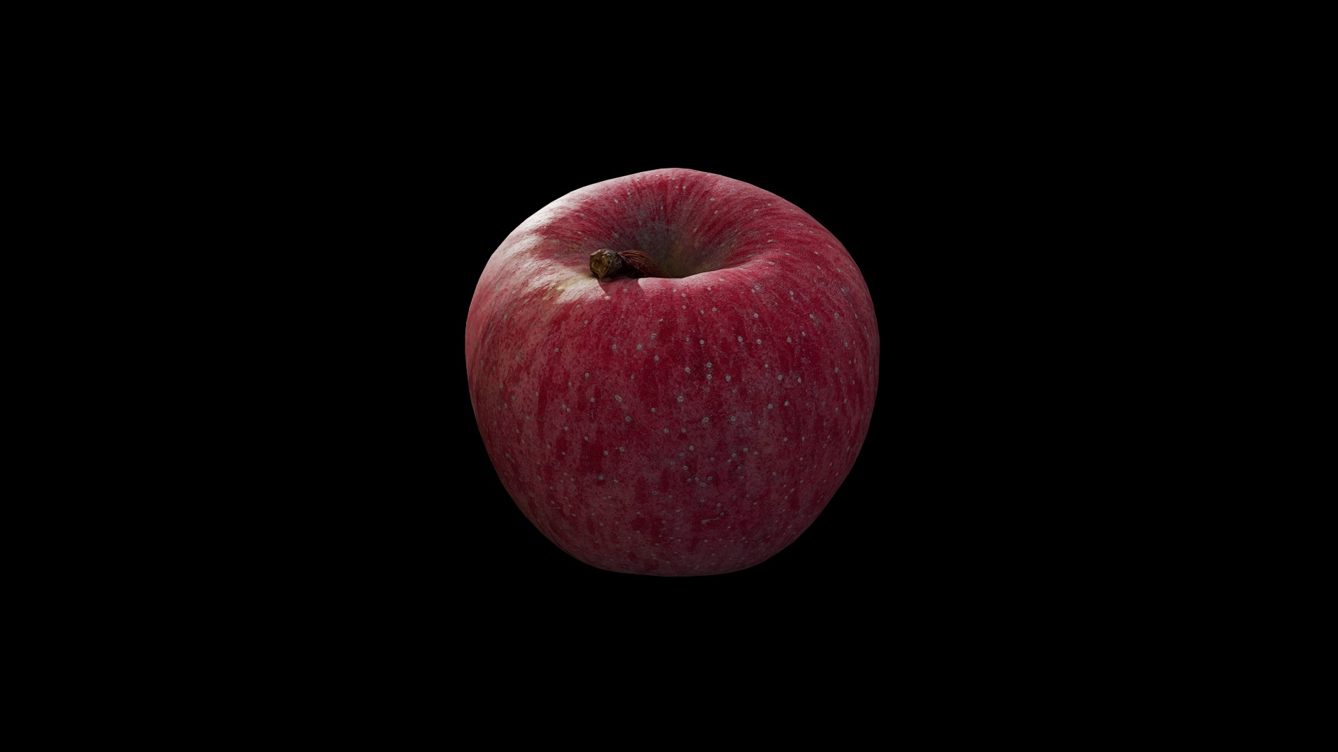 Anydrafts Apple 08 Low-poly 3D model_6