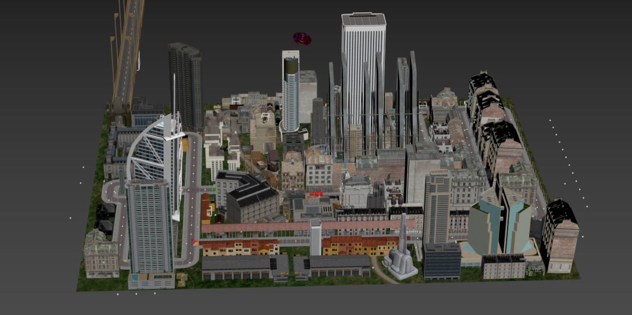 City Map 3D model_9