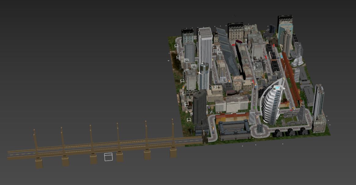 City Map 3D model_10