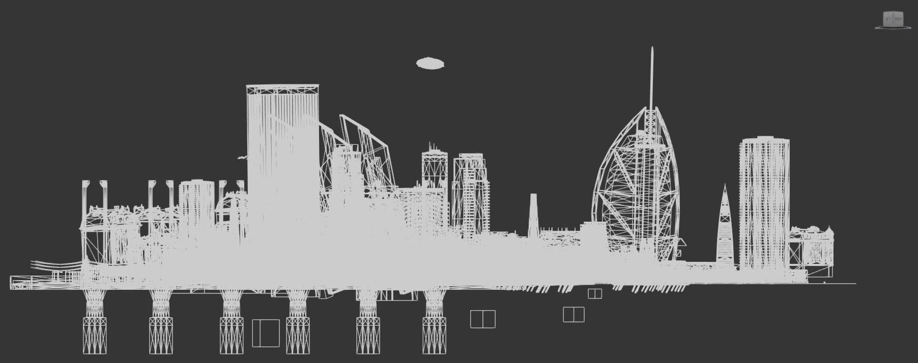 City Map 3D model_12