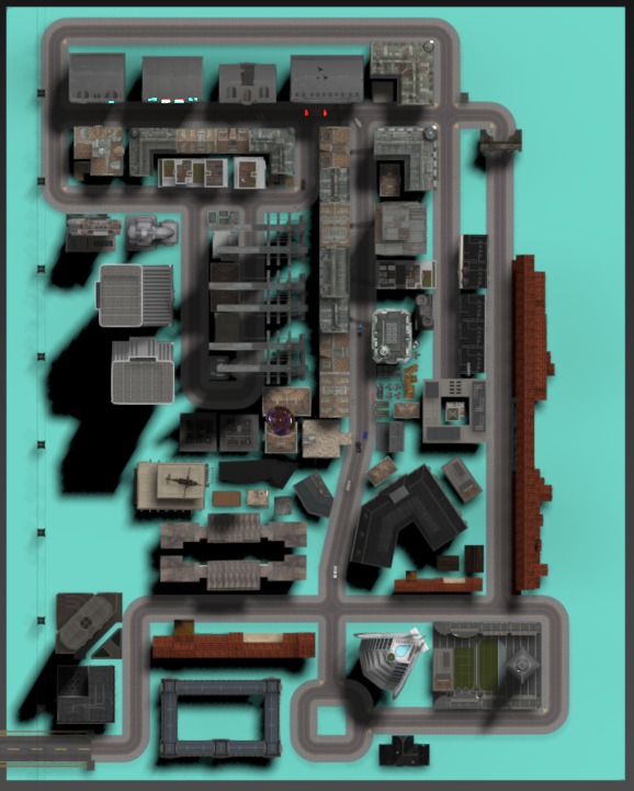 City Map 3D model_16