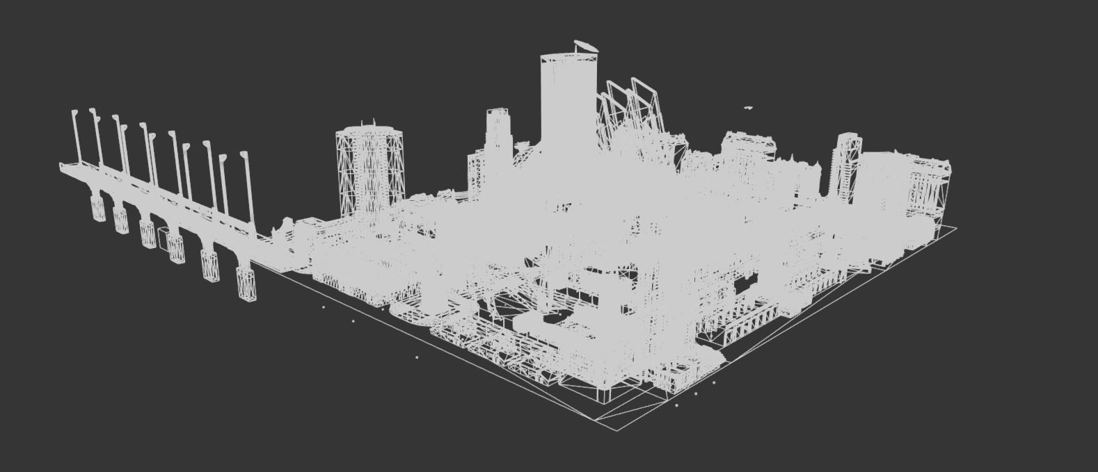 City Map 3D model_14