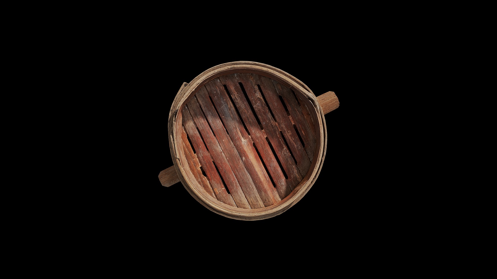 Anydrafts Bamboo steamer 01 Low-poly 3D model_6