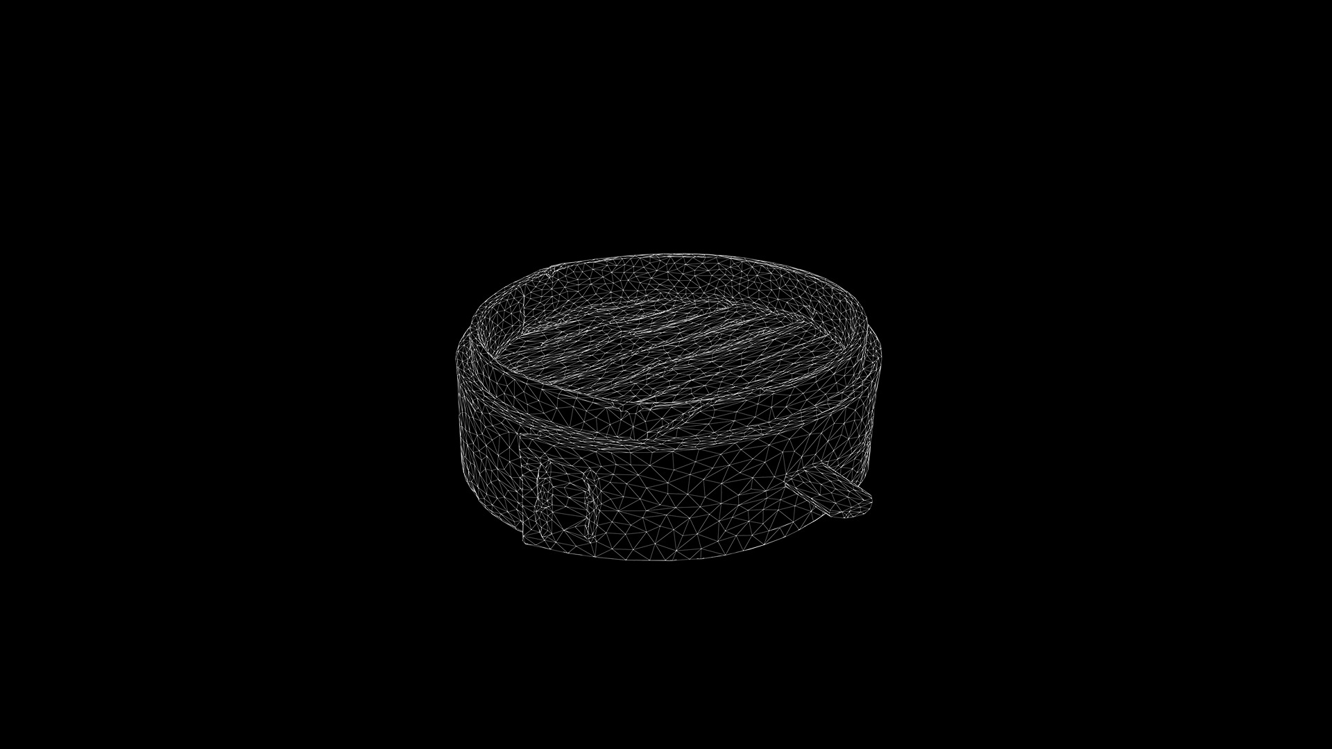 Anydrafts Bamboo steamer 01 Low-poly 3D model_3