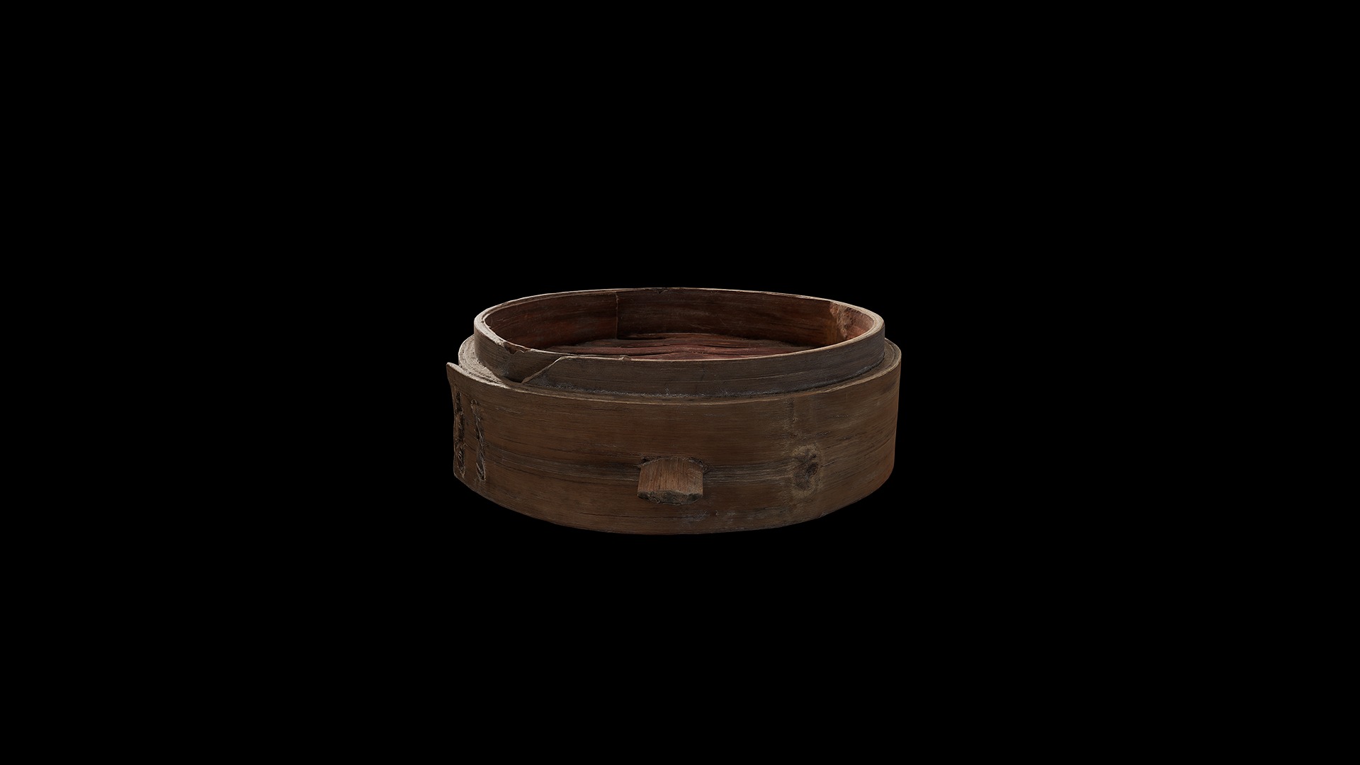 Anydrafts Bamboo steamer 01 Low-poly 3D model_5