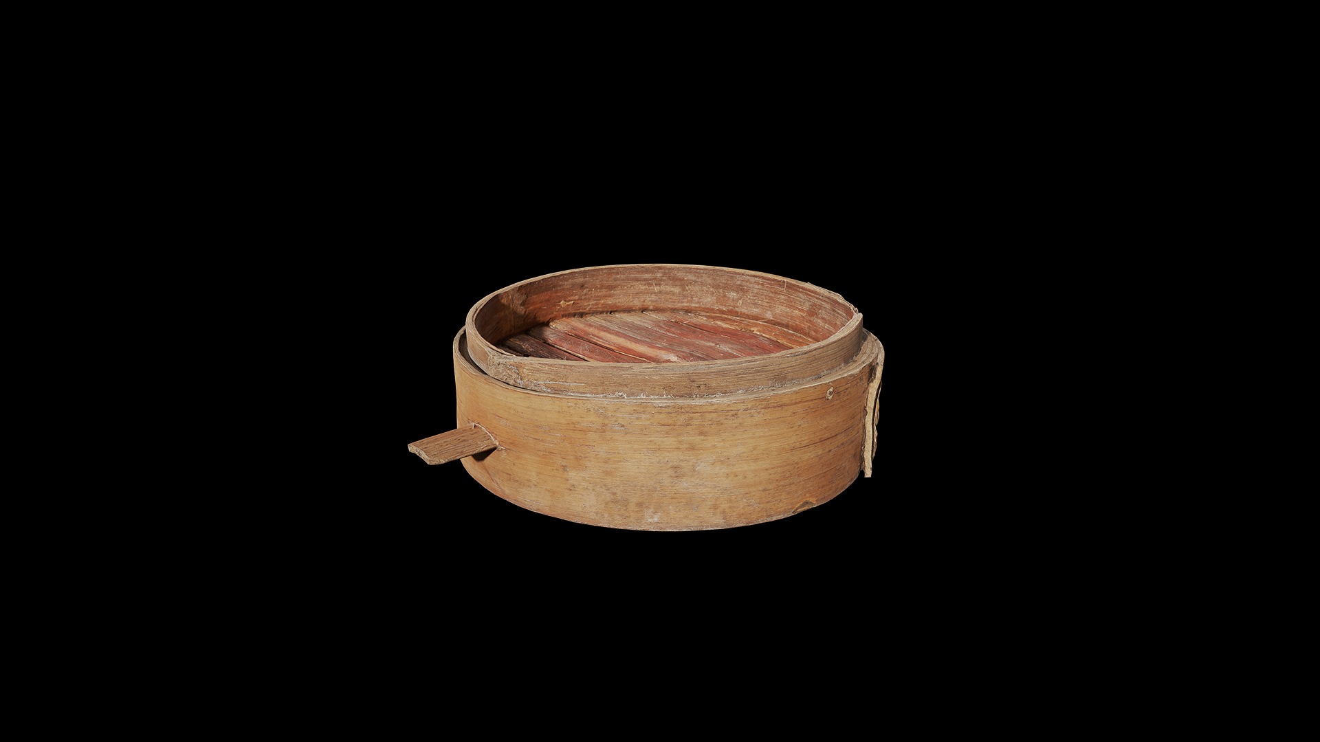 Anydrafts Bamboo steamer 01 Low-poly 3D model_7