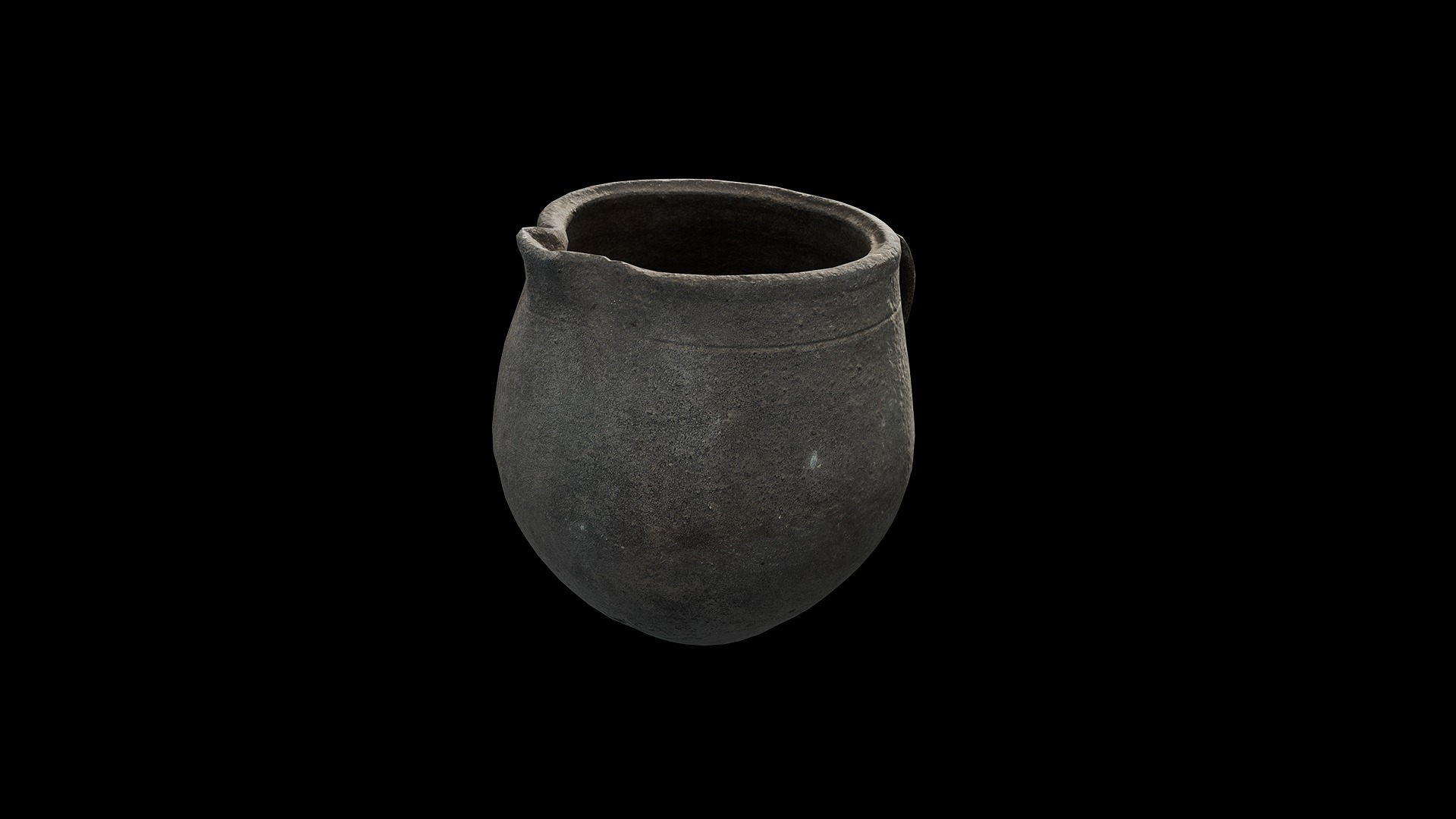 Anydrafts Clay pot 01 Low-poly 3D model_8