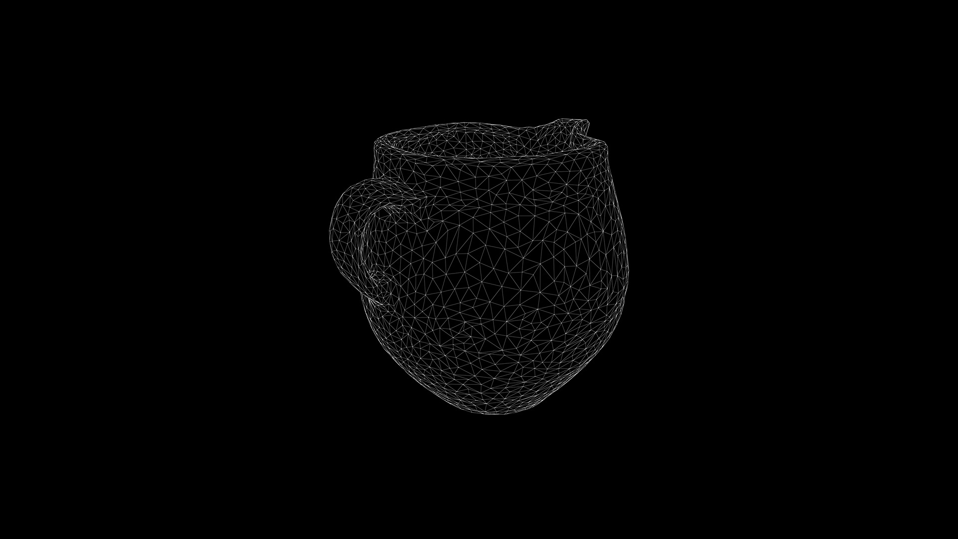 Anydrafts Clay pot 01 Low-poly 3D model_3