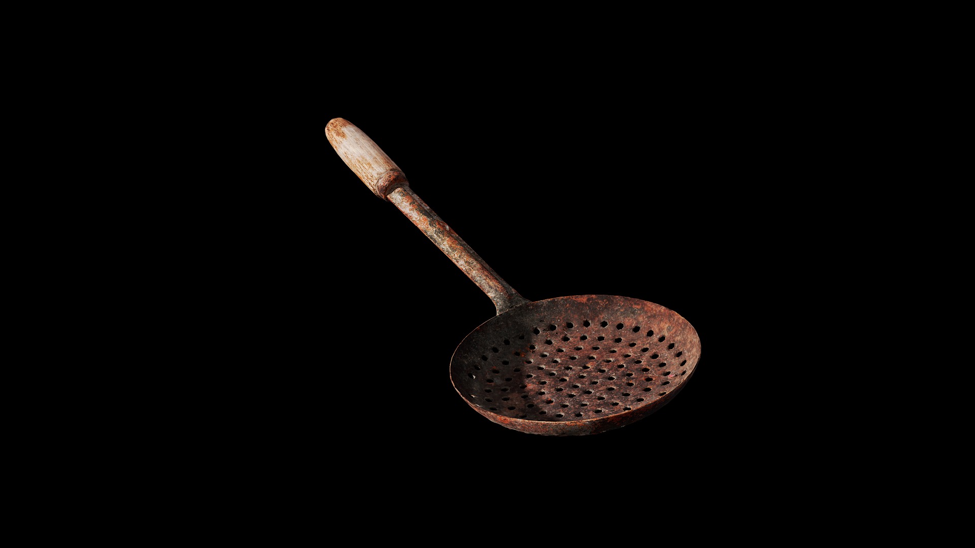 Anydrafts Colander 01 Low-poly 3D model_4