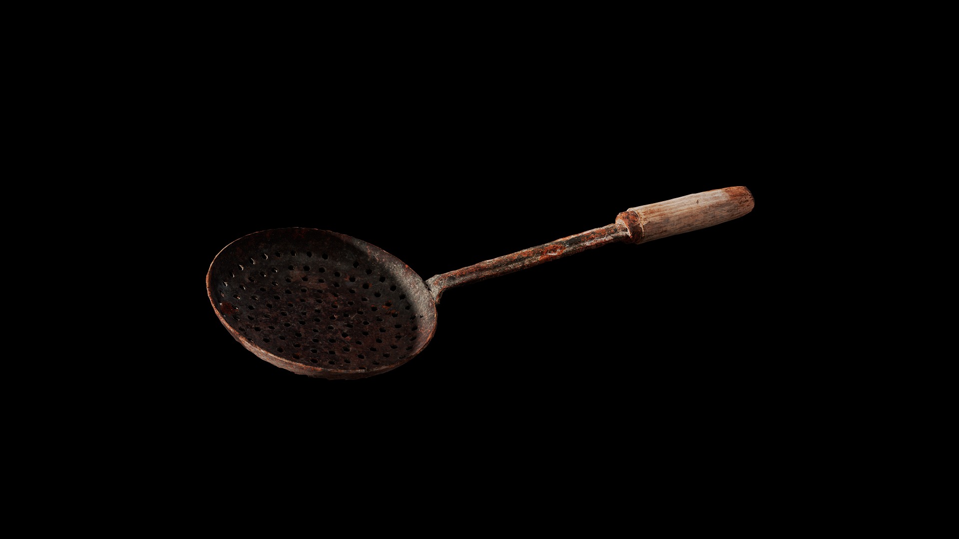 Anydrafts Colander 01 Low-poly 3D model_5