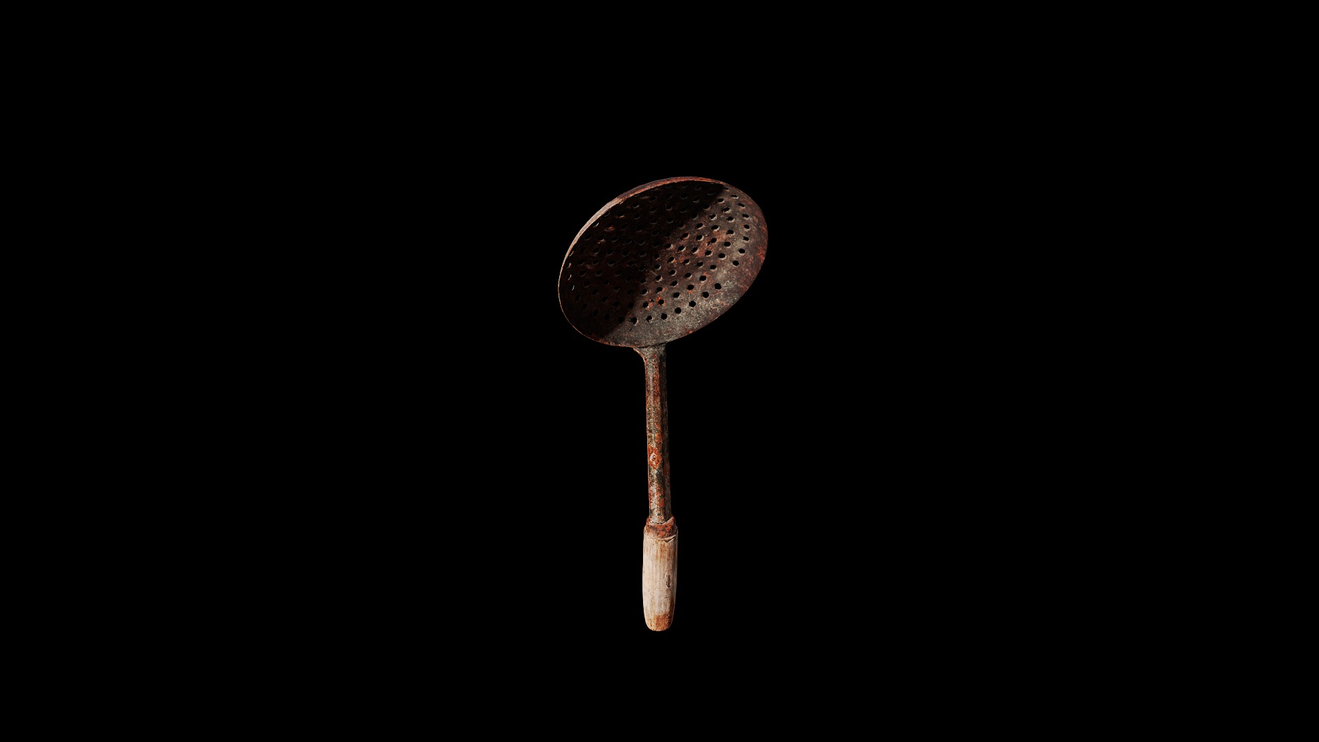 Anydrafts Colander 01 Low-poly 3D model_7