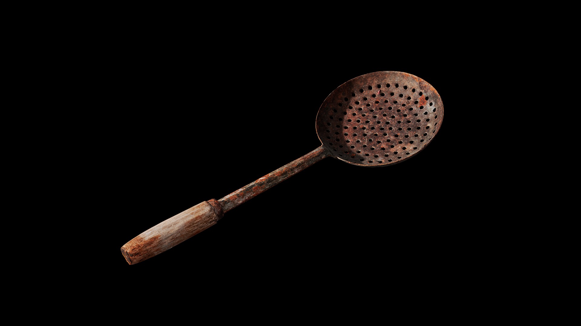 Anydrafts Colander 01 Low-poly 3D model_2