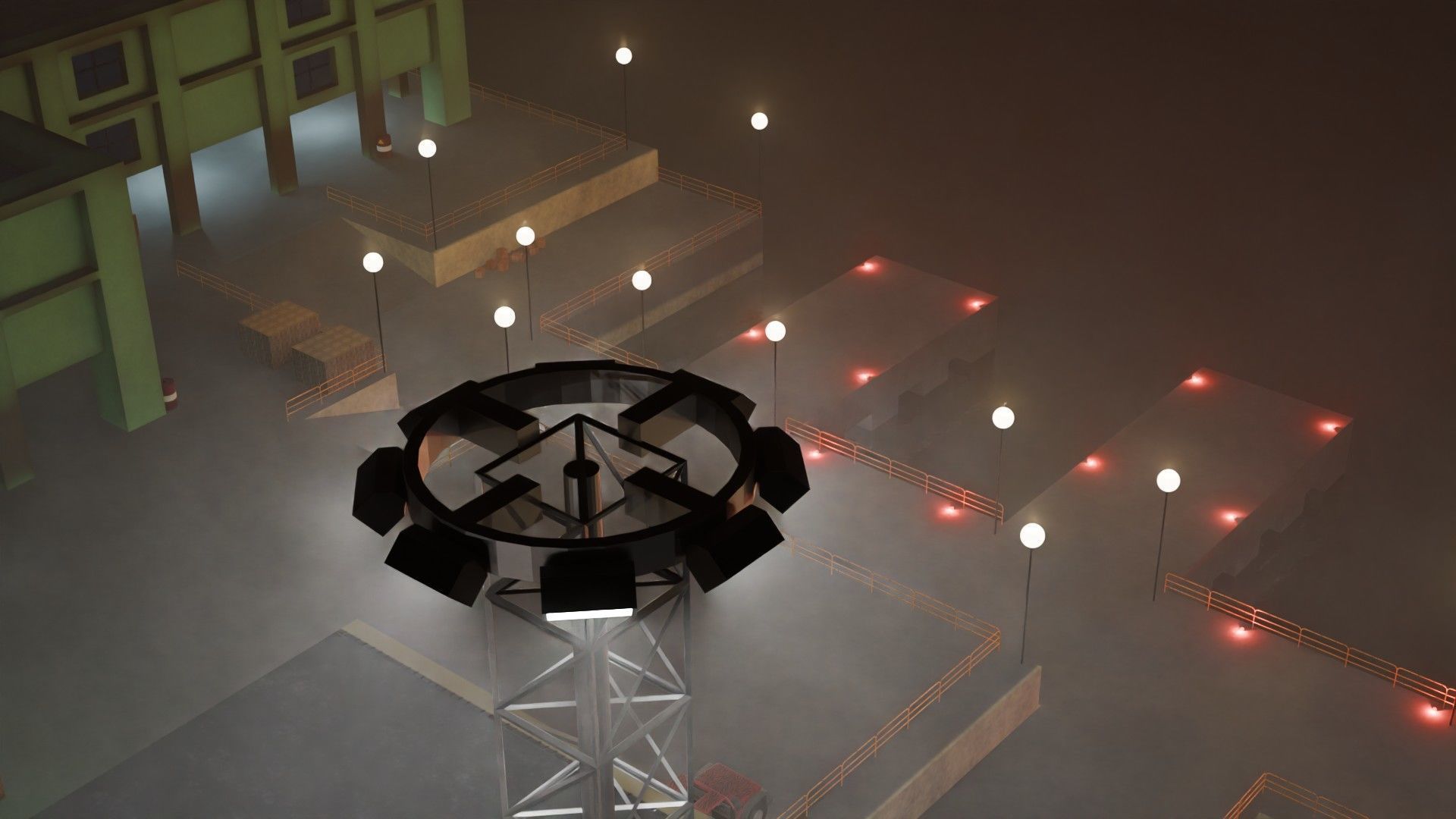 Harbor Port - Game Ready - PBR Low-poly 3D model_17