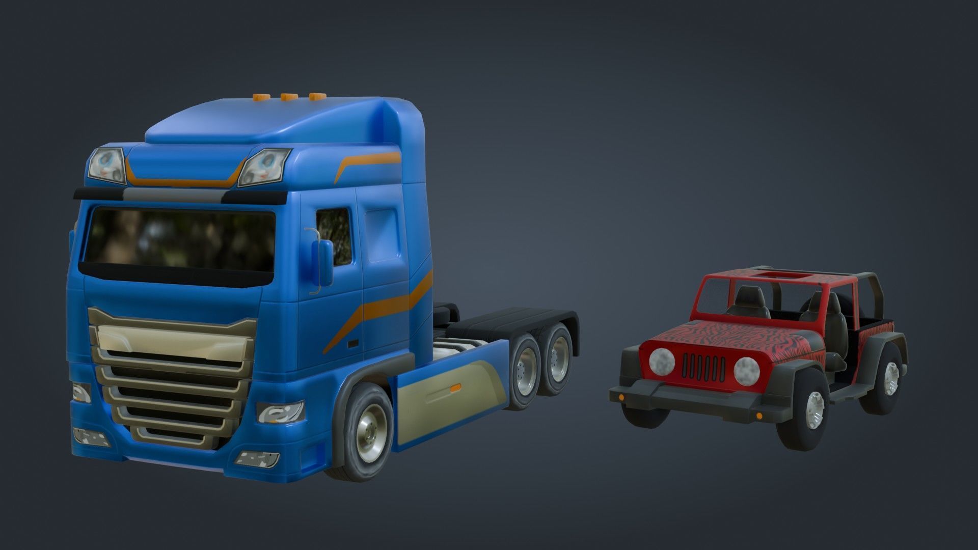 Harbor Port - Game Ready - PBR Low-poly 3D model_30