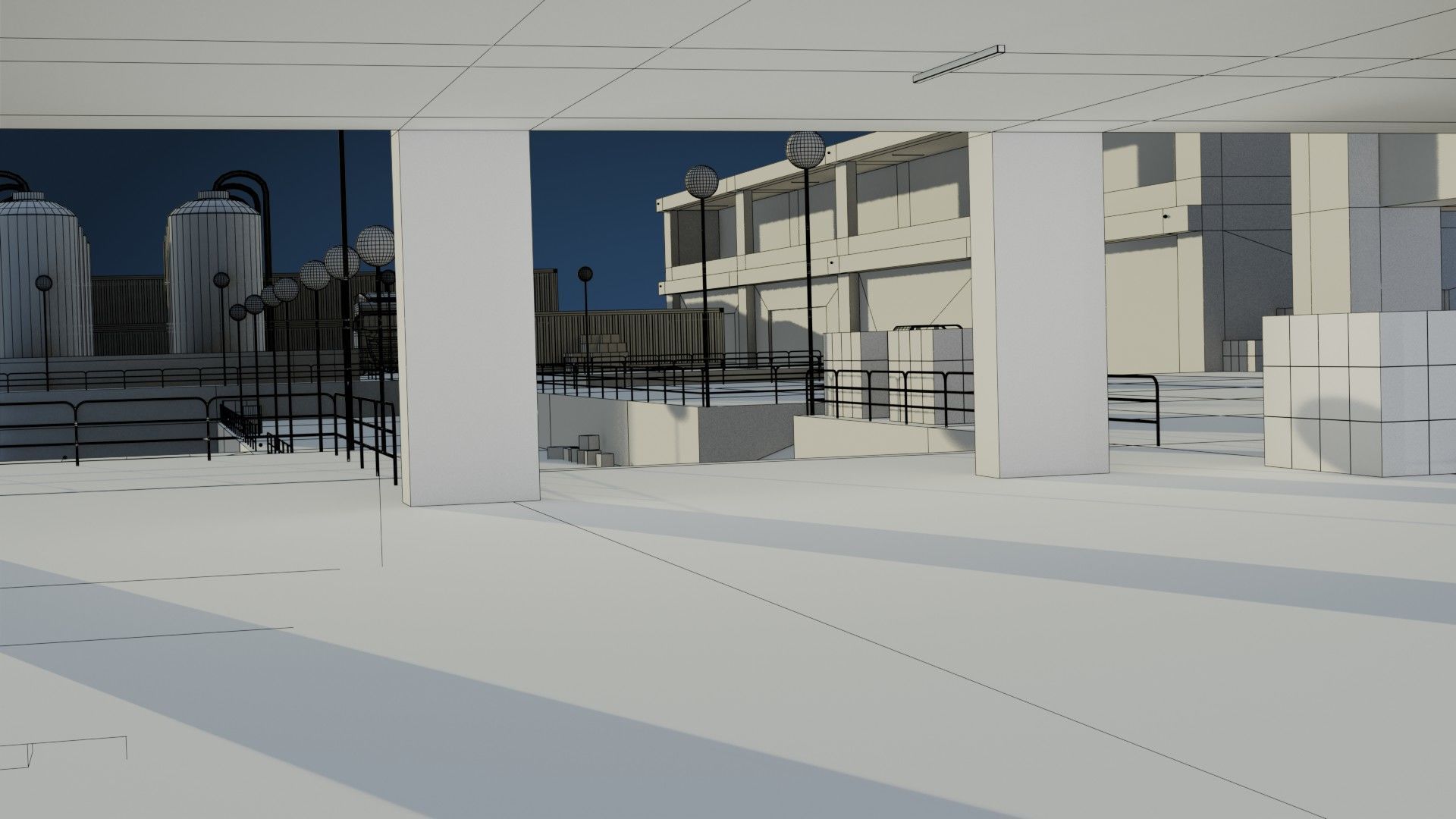 Harbor Port - Game Ready - PBR Low-poly 3D model_43