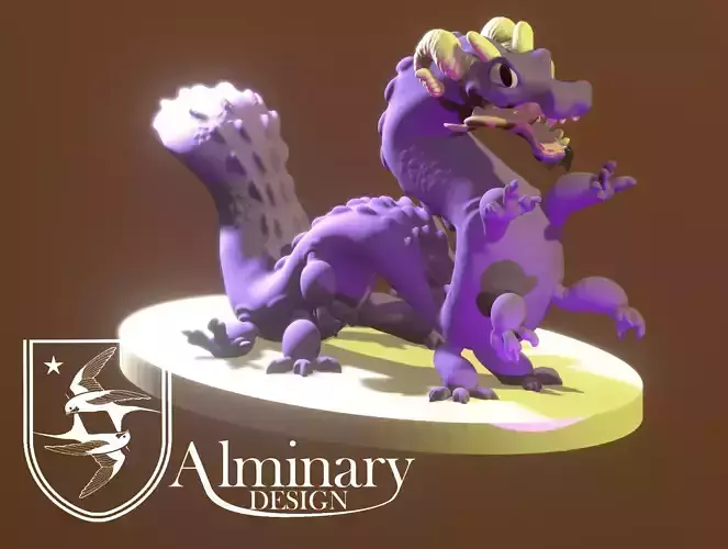 Behir - tabletop miniature