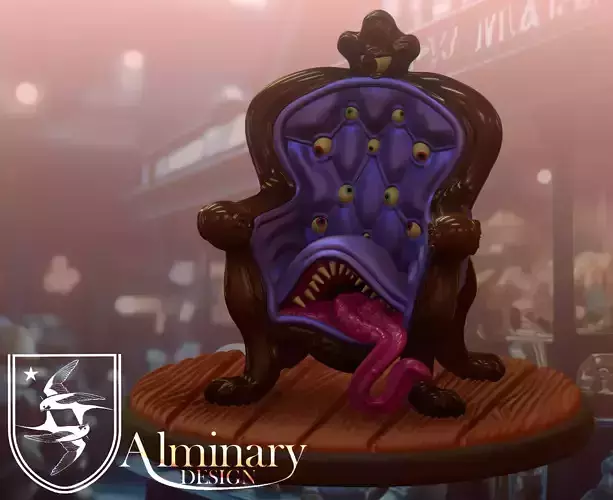 mimic chair - tabletop miniature 