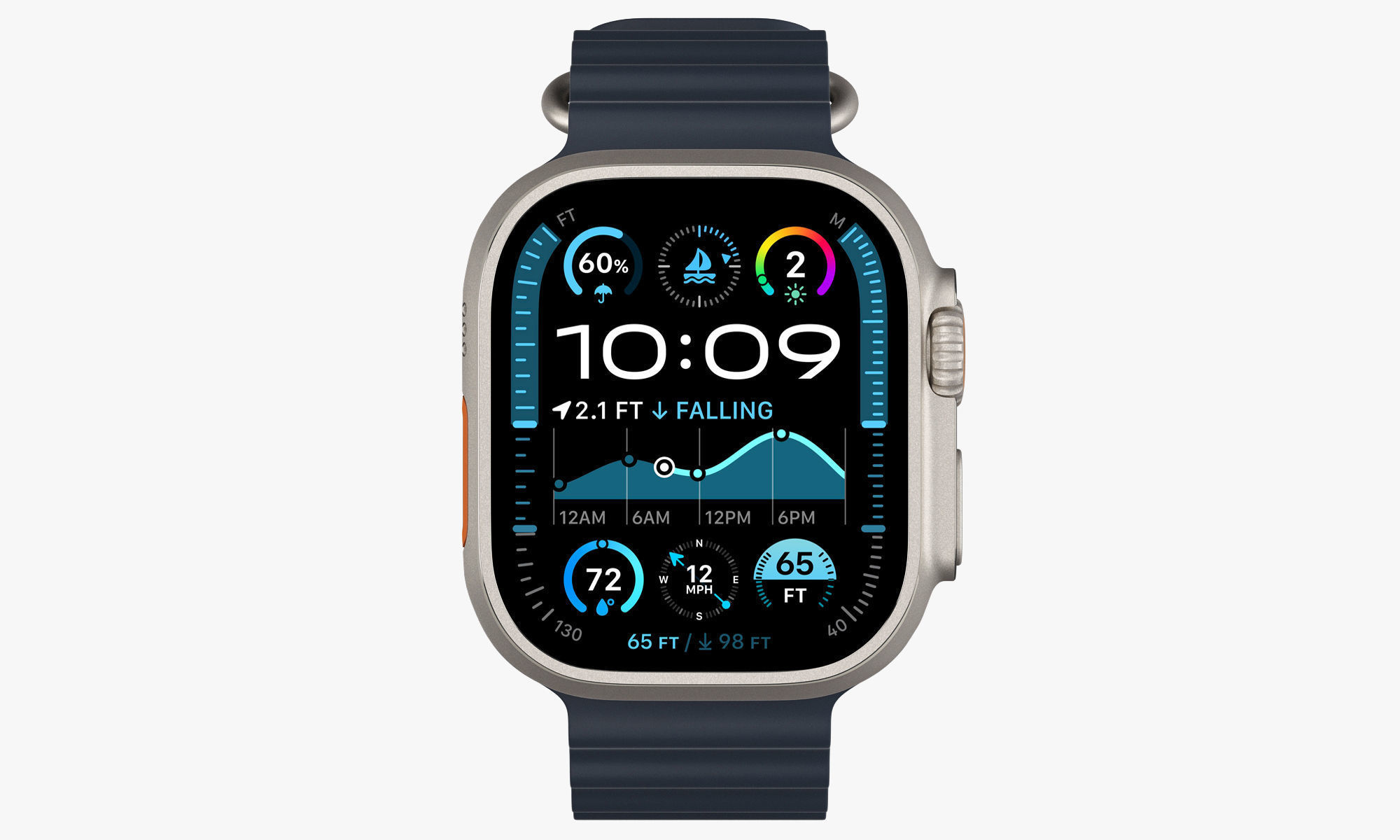 Apple Watch Ultra 2 All colors 3D model_8