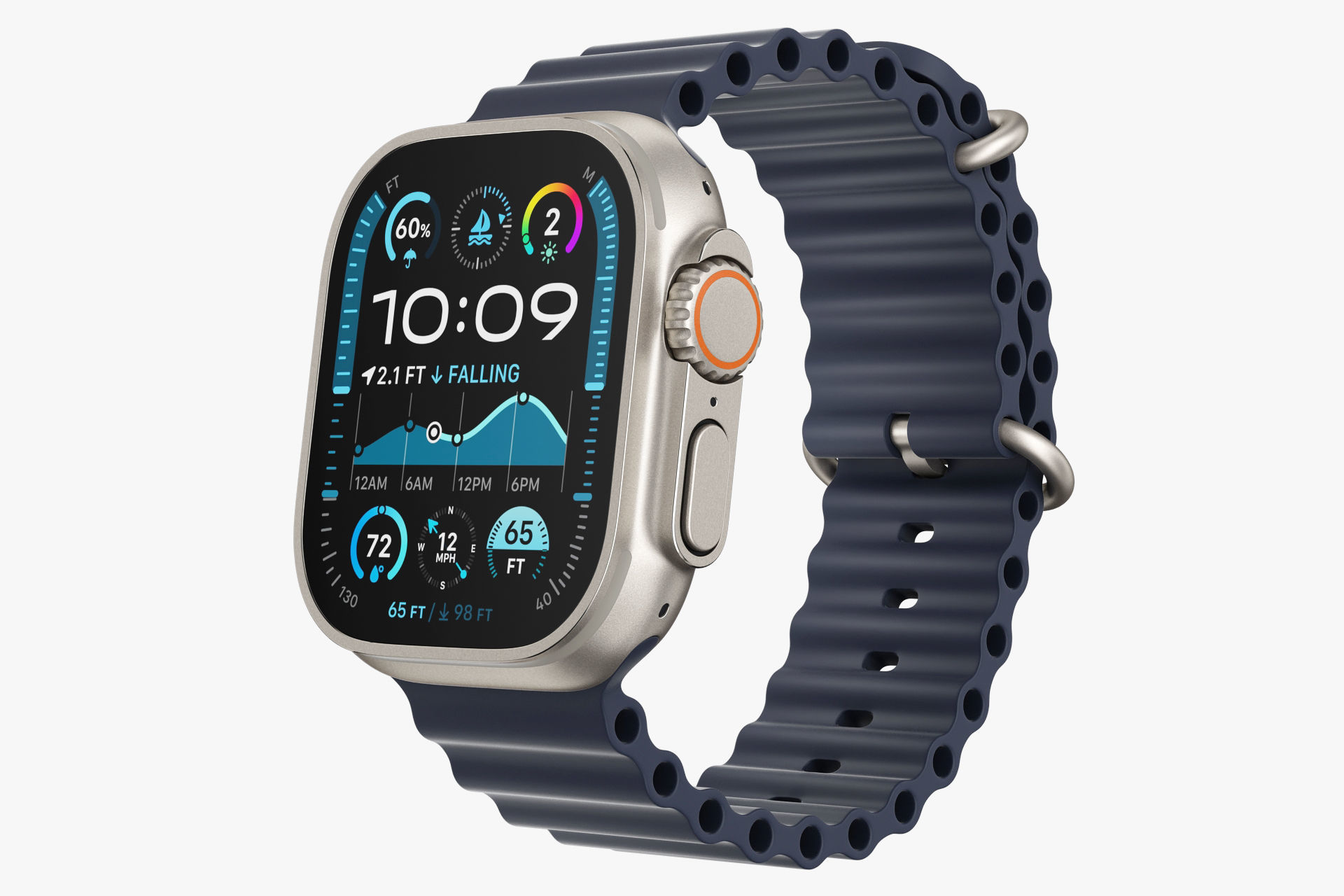 Apple Watch Ultra 2 All colors 3D model_4